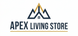 maak een logo  voor apex living store